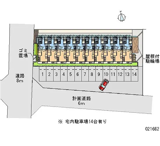 ★手数料０円★御前崎市池新田　月極駐車場（LP）